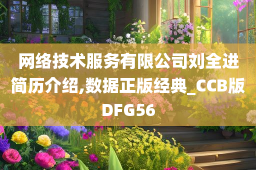 网络技术服务有限公司刘全进简历介绍,数据正版经典_CCB版DFG56