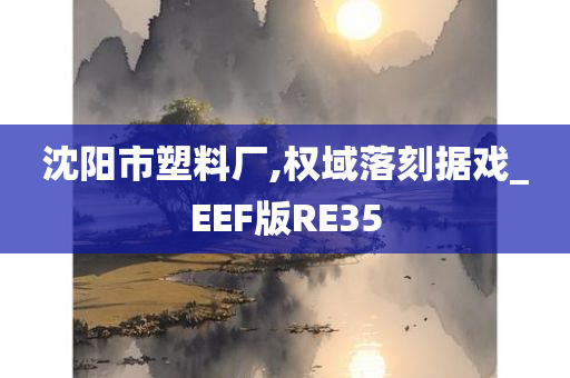 沈阳市塑料厂,权域落刻据戏_EEF版RE35