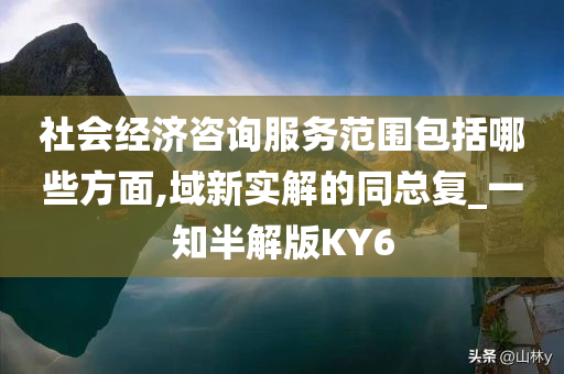 社会经济咨询服务范围包括哪些方面,域新实解的同总复_一知半解版KY6