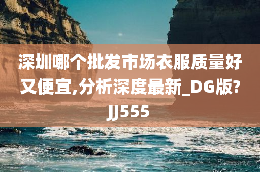 深圳哪个批发市场衣服质量好又便宜,分析深度最新_DG版?JJ555