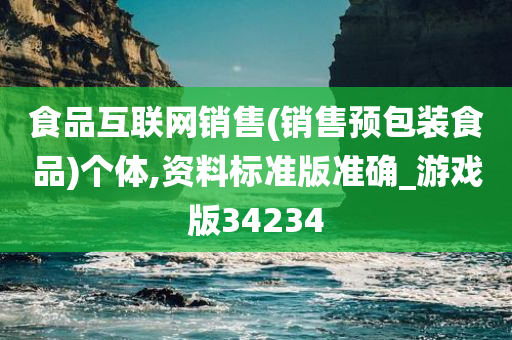 食品互联网销售(销售预包装食品)个体,资料标准版准确_游戏版34234