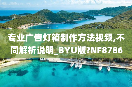 专业广告灯箱制作方法视频,不同解析说明_BYU版?NF8786