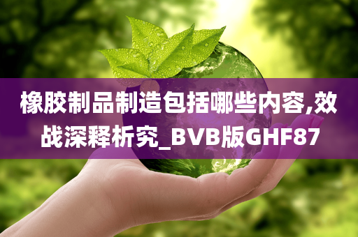 橡胶制品制造包括哪些内容,效战深释析究_BVB版GHF87