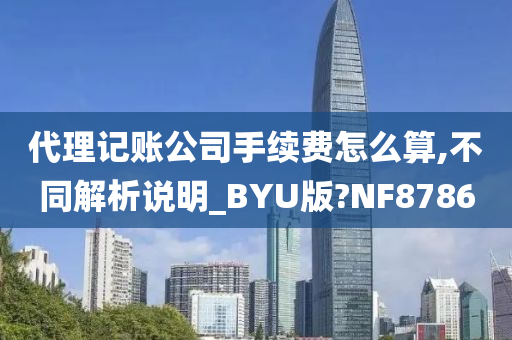 代理记账公司手续费怎么算,不同解析说明_BYU版?NF8786