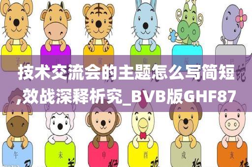 技术交流会的主题怎么写简短,效战深释析究_BVB版GHF87