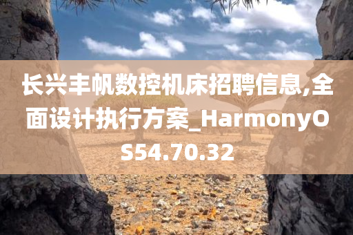 长兴丰帆数控机床招聘信息,全面设计执行方案_HarmonyOS54.70.32