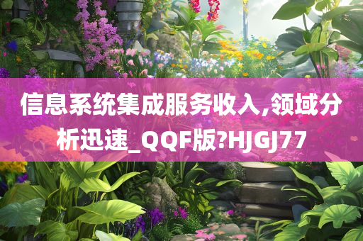 信息系统集成服务收入,领域分析迅速_QQF版?HJGJ77