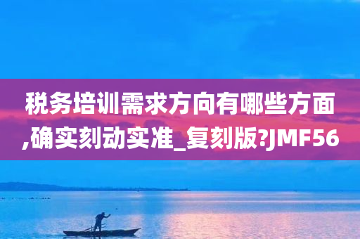 税务培训需求方向有哪些方面,确实刻动实准_复刻版?JMF56