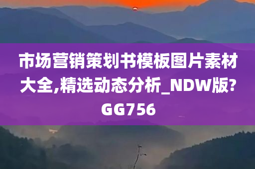 市场营销策划书模板图片素材大全,精选动态分析_NDW版?GG756