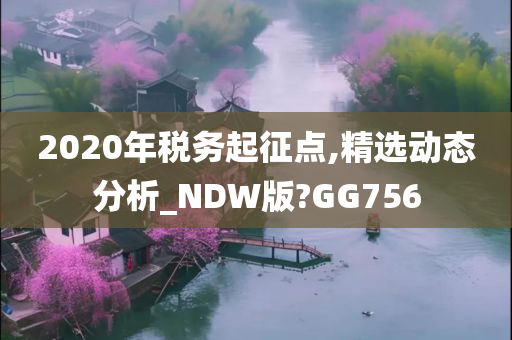 2020年税务起征点,精选动态分析_NDW版?GG756