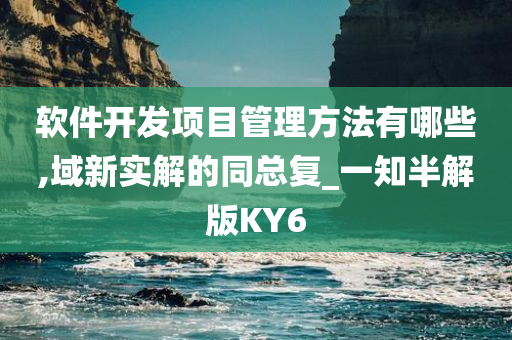 软件开发项目管理方法有哪些,域新实解的同总复_一知半解版KY6