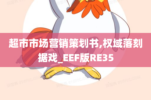 超市市场营销策划书,权域落刻据戏_EEF版RE35