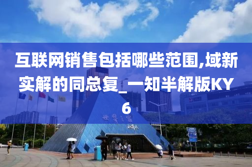 互联网销售包括哪些范围,域新实解的同总复_一知半解版KY6