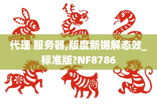 代理 服务器,版度新据解态效_标准版?NF8786