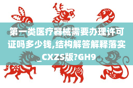 第一类医疗器械需要办理许可证吗多少钱,结构解答解释落实_CXZS版?GH9