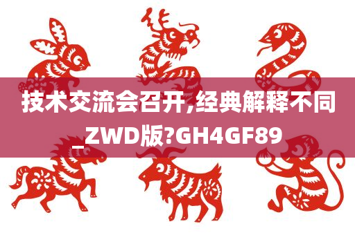 技术交流会召开,经典解释不同_ZWD版?GH4GF89