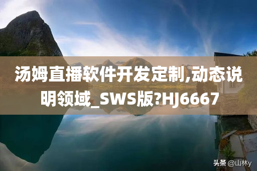 汤姆直播软件开发定制,动态说明领域_SWS版?HJ6667