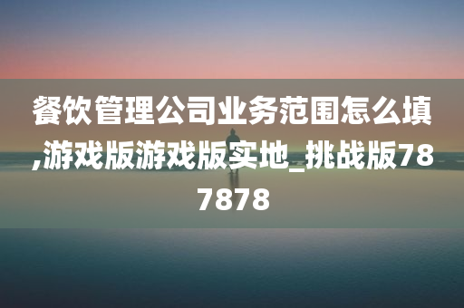 餐饮管理公司业务范围怎么填,游戏版游戏版实地_挑战版787878