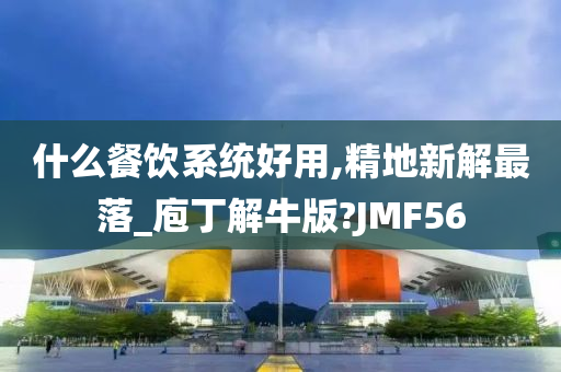 什么餐饮系统好用,精地新解最落_庖丁解牛版?JMF56