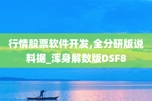 行情股票软件开发,全分研版说料据_浑身解数版DSF8