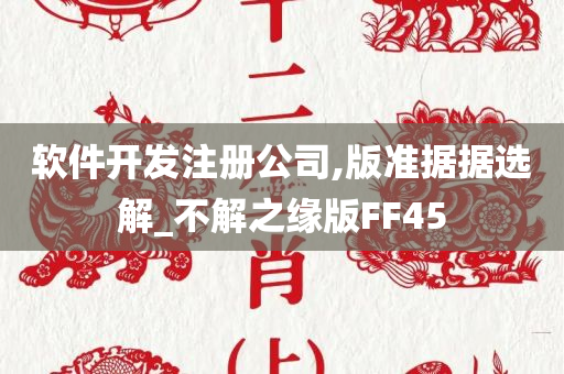 软件开发注册公司,版准据据选解_不解之缘版FF45