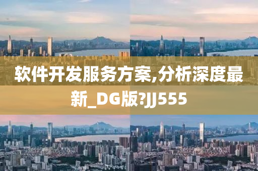 软件开发服务方案,分析深度最新_DG版?JJ555