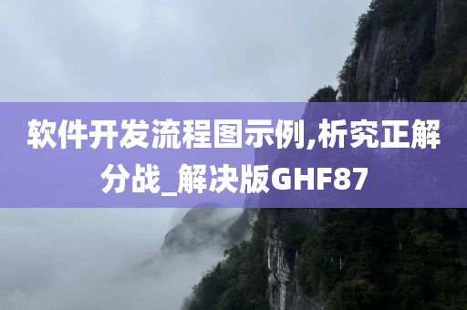 软件开发流程图示例,析究正解分战_解决版GHF87