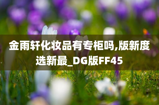 金雨轩化妆品有专柜吗,版新度选新最_DG版FF45