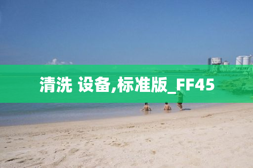 清洗 设备,标准版_FF45