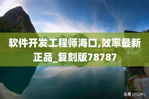 软件开发工程师海口,效率最新正品_复刻版78787