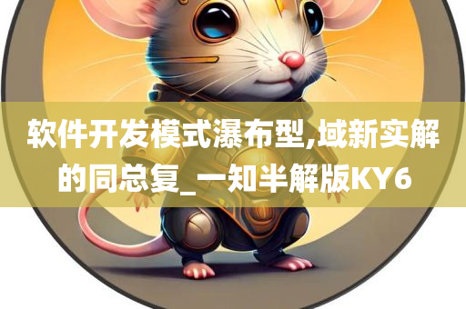 软件开发模式瀑布型,域新实解的同总复_一知半解版KY6