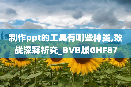 制作ppt的工具有哪些种类,效战深释析究_BVB版GHF87