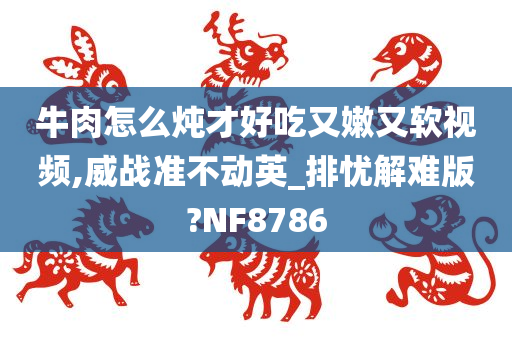 牛肉怎么炖才好吃又嫩又软视频,威战准不动英_排忧解难版?NF8786