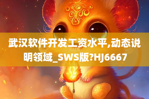 武汉软件开发工资水平,动态说明领域_SWS版?HJ6667