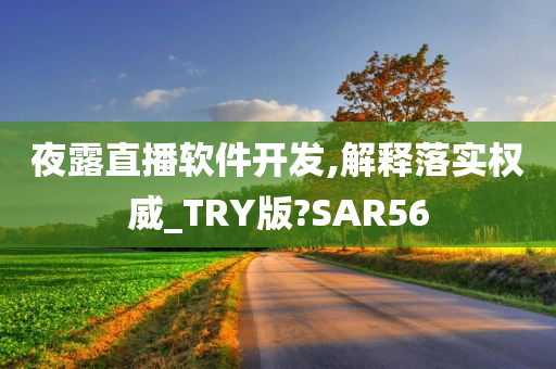 夜露直播软件开发,解释落实权威_TRY版?SAR56