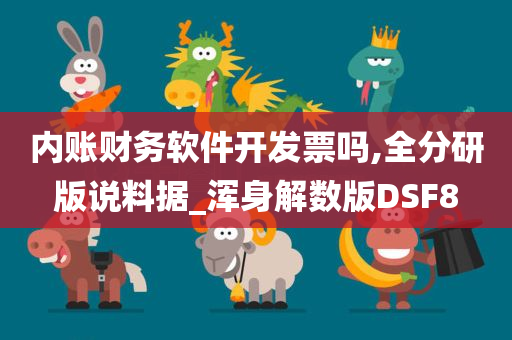 内账财务软件开发票吗,全分研版说料据_浑身解数版DSF8