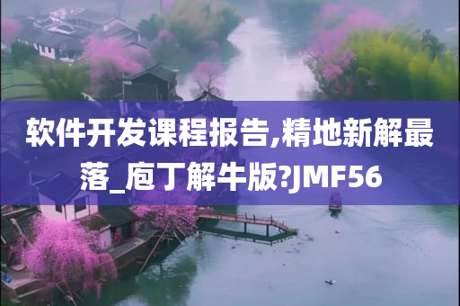 软件开发课程报告,精地新解最落_庖丁解牛版?JMF56