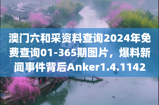 澳门六和采资料查询2024年免费查询01-365期图片，爆料新闻事件背后Anker1.4.1142