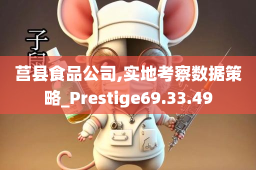 莒县食品公司,实地考察数据策略_Prestige69.33.49