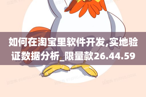 如何在淘宝里软件开发,实地验证数据分析_限量款26.44.59