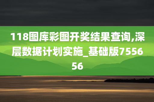 118图库彩图开奖结果查询,深层数据计划实施_基础版755656