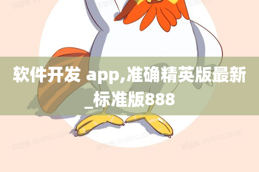 软件开发 app,准确精英版最新_标准版888