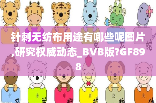 针刺无纺布用途有哪些呢图片,研究权威动态_BVB版?GF898