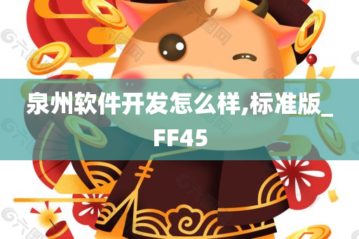 泉州软件开发怎么样,标准版_FF45