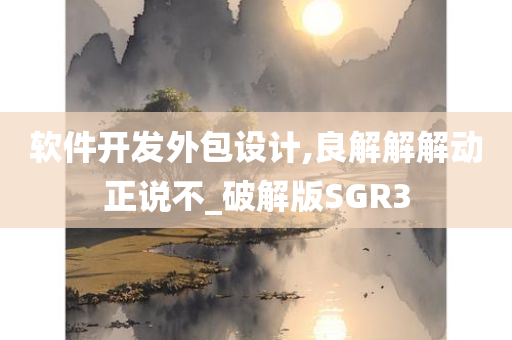 软件开发外包设计,良解解解动正说不_破解版SGR3