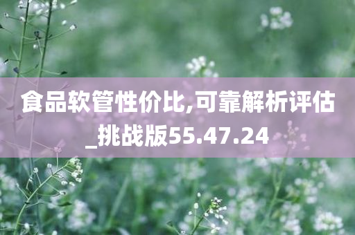 食品软管性价比,可靠解析评估_挑战版55.47.24