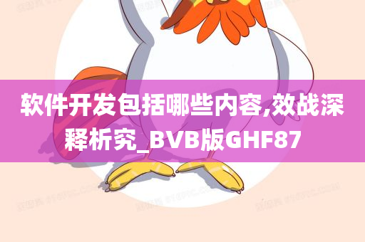 软件开发包括哪些内容,效战深释析究_BVB版GHF87