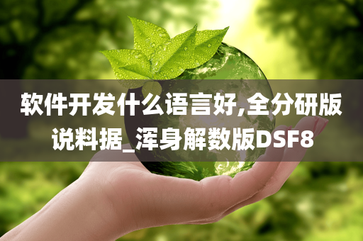 软件开发什么语言好,全分研版说料据_浑身解数版DSF8