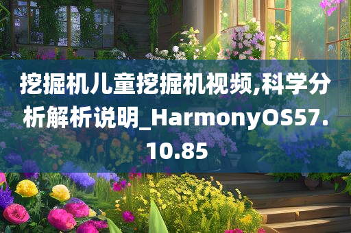 挖掘机儿童挖掘机视频,科学分析解析说明_HarmonyOS57.10.85