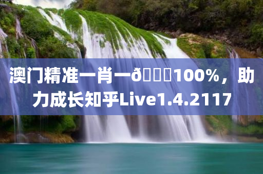 澳门精准一肖一🐎100%，助力成长知乎Live1.4.2117